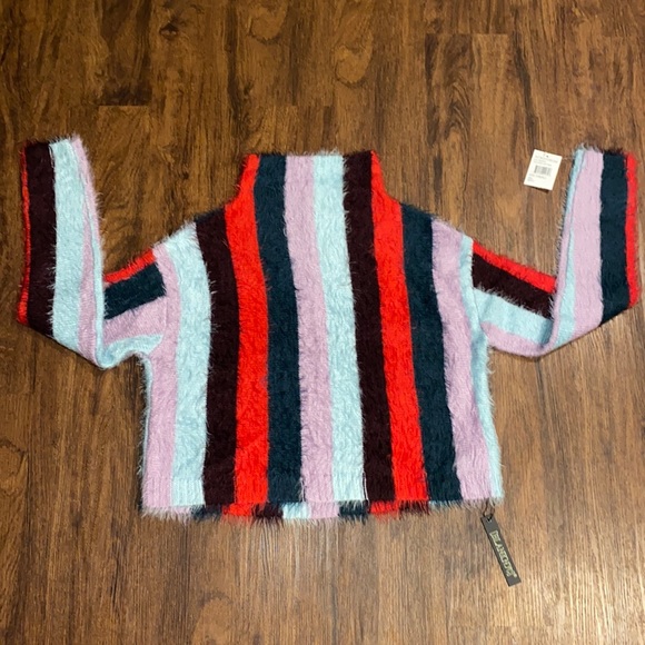 BLANKNYC Striped Mock Neck Sweater Mad Hatter Women’s Sz XS-NWT! - Picture 3 of 12